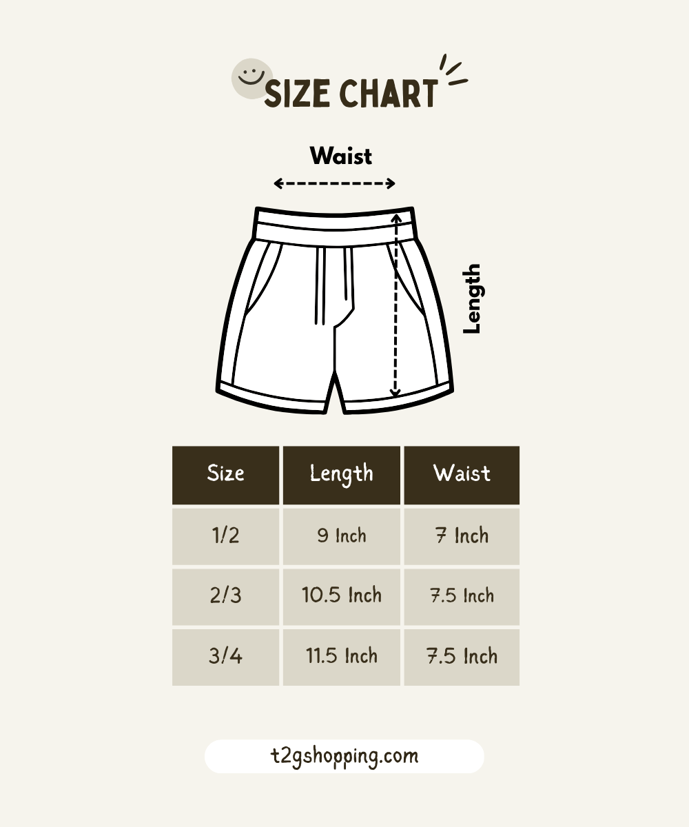 Pure Cotton Printed Shorts for Boys Kid with Elastic Age 1 to 4 Years (Pack of 10 Pieces)