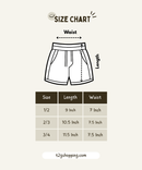 Pure Cotton Printed Shorts for Boys Kid with Elastic Age 1 to 4 Years (Pack of 10 Pieces)