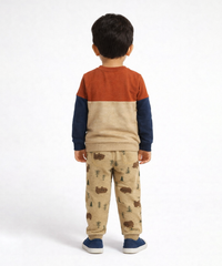Kids Full Sleeve Co-ord Set | T-shirt and Track pant for Boys (Age 0 to 24 Months)