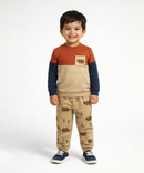 Kids Full Sleeve Co-ord Set | T-shirt and Track pant for Boys (Age 0 to 24 Months)