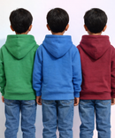 Cotton Kids Cartoon Printed Hoodie Multi Color | Age 2 to 11 Years (Pack of 3 Pieces)