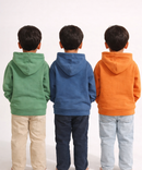 Cotton Kids Cartoon Printed Hoodie Multi Color | Age 2 to 11 Years (Pack of 3 Pieces)