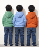 Cotton Kids Cartoon Printed Hoodie Multi Color | Age 2 to 11 Years (Pack of 3 Pieces)