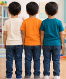 Kids Cotton Tshirt With Cartoon Print Multi Color | Age 0 to 6 Years (Pack of 3 Pieces)