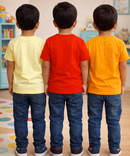 Kids Cotton Tshirt With Cartoon Print Multi Color | Age 0 to 6 Years (Pack of 3 Pieces)