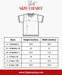 Kids 100% Cotton Fine Tshirt With Printed Multi Colour | Age 1 to 6 Years (Pack of 3 Pieces)