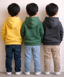 Cotton Kids Cartoon Printed Hoodie Multi Color | Age 2 to 11 Years (Pack of 3 Pieces)