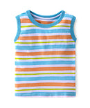 100% Cotton Plain Kids Sleeveless Tshirt (Pack of 5)
