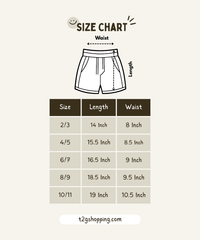 Pure Cotton Printed Shorts for Girls Kid with Elastic Age 6 To 7 Years (Pack of 3)