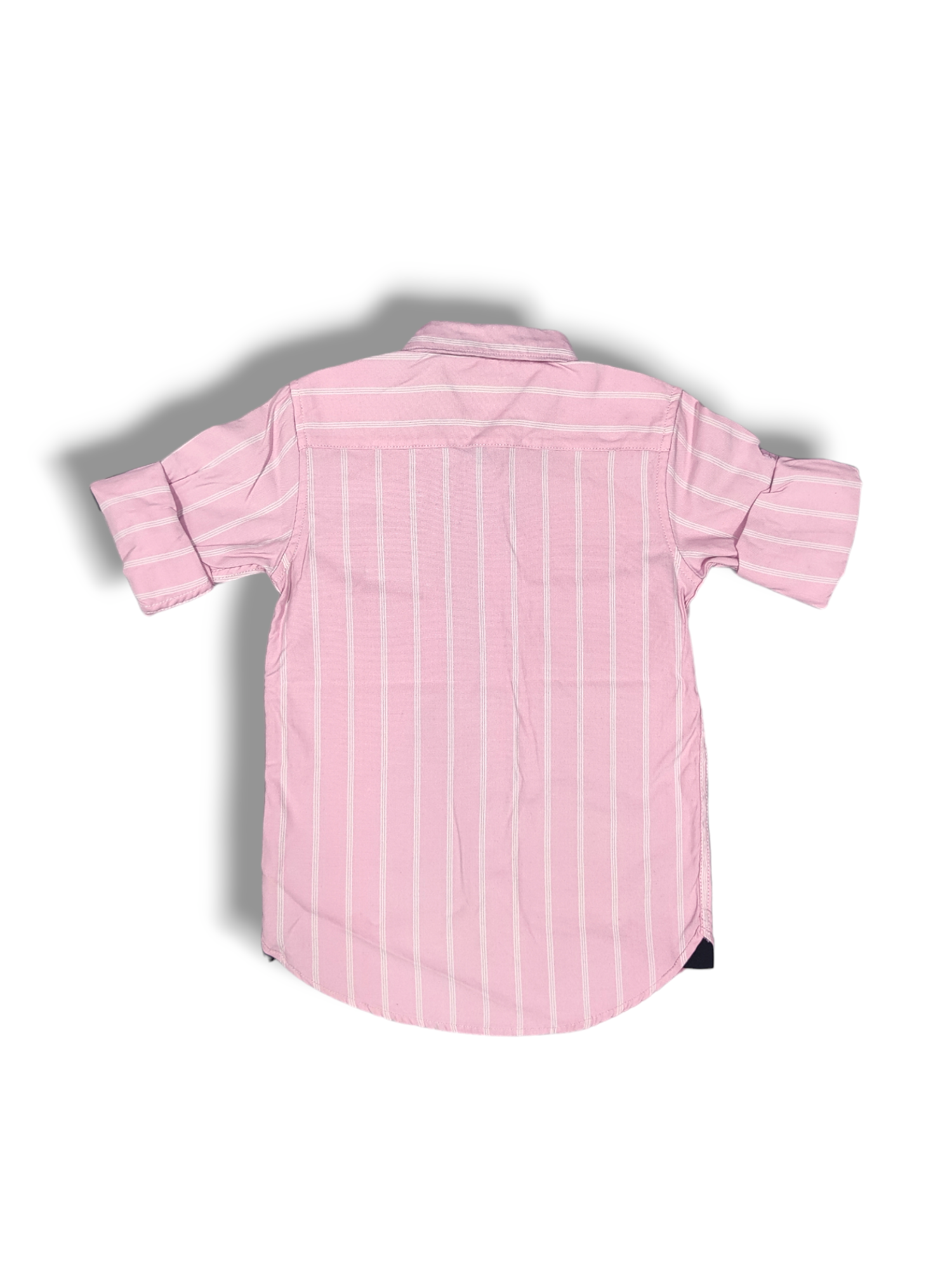 R20 Pink Checked Boys Full Sleeve Shirt / Boys Checked Shirt without Pocket