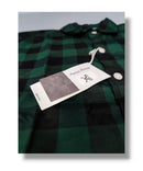 Reserve Racing Green/Black Checked Mens Full Sleeve Shirt / Mens Full Hand Shirt Single Pocket