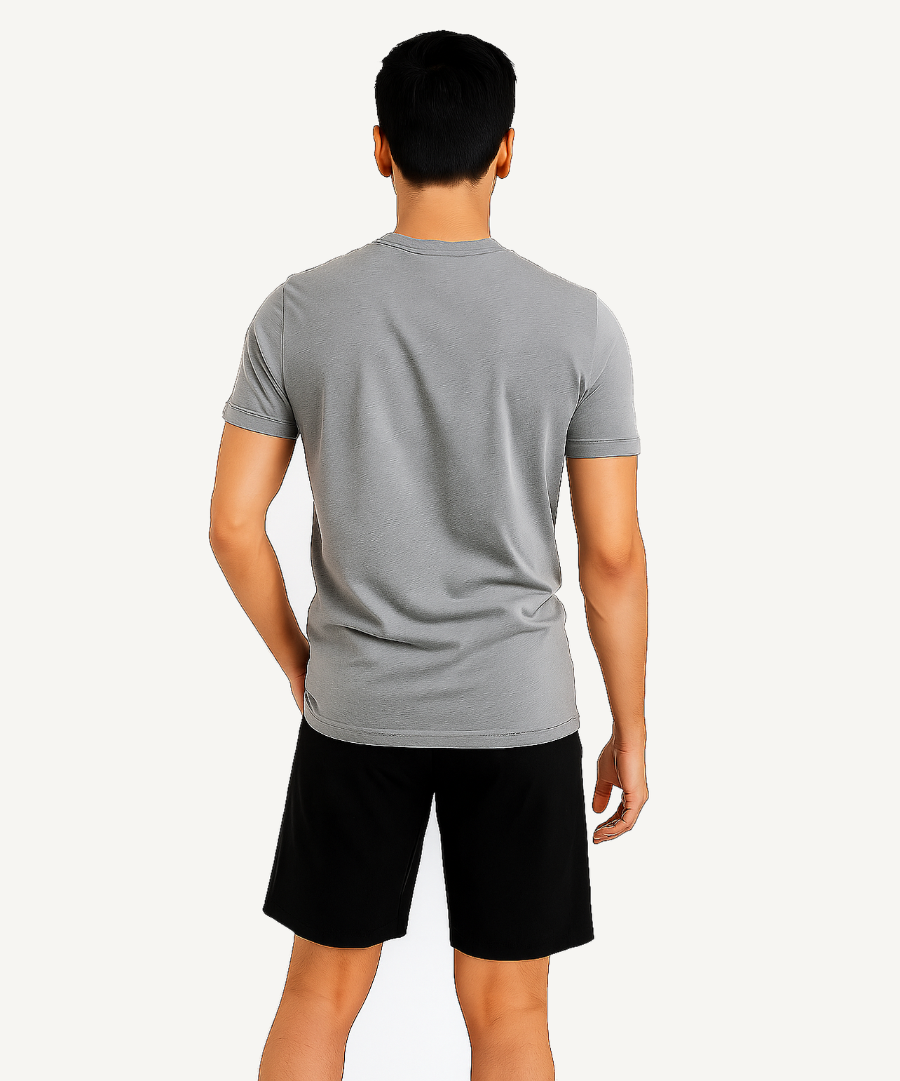 Black Solid Men's Gym Shorts Sports Wear/Active Wear/Lightweight Dry-Fit/NS Lycra Shorts