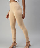 Women 2 way Lycra Leggings Regular/Churidar Fit