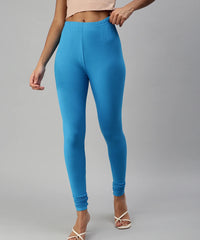 Women 2 way Lycra Leggings Regular/Churidar Fit