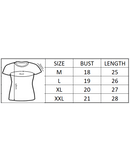 Ladies Round Neck T Shirt Half Sleeve 100% Cotton Single Jersey Bio Wash Rolls Run