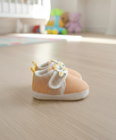 Imported Baby Shoes with Cartoon Badge | 0 to 12 Months