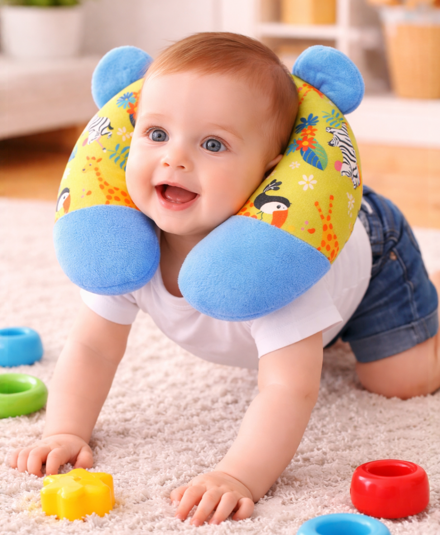 Baby Head & Neck Support Band | Soft Adjustable Infant Head Stabilizer for Babies