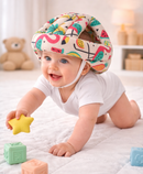 Baby Safety Helmet Head Protector | Soft Cushion Anti-Fall Protection Cap