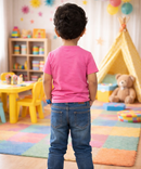 Kids Cotton Plain T-shirt  | Age 0 to 6 Years | Solid Color