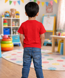 Kids Cotton Plain T-shirt  | Age 0 to 6 Years | Solid Color