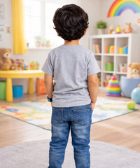 Kids Cotton Plain T-shirt  | Age 0 to 6 Years | Solid Color