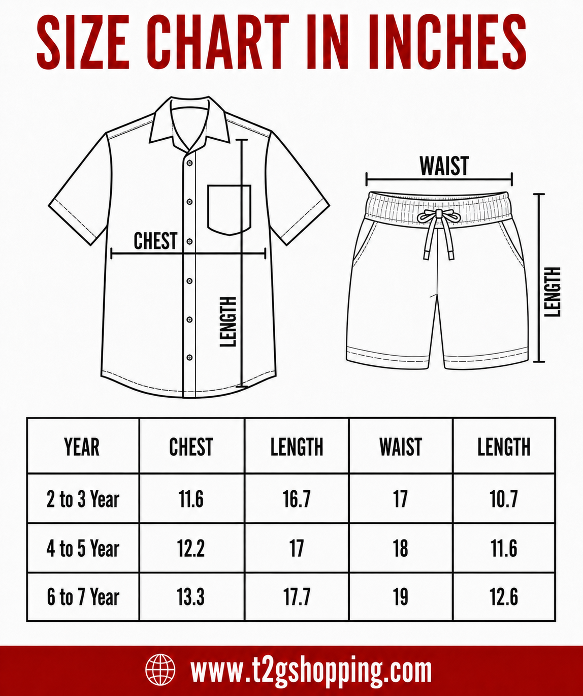 Polyester Checked Shirt and Shorts Set for Boy Kids Casual Wear Half Sleeve Co-Ord Set with Elastic Waist Shorts | Age 6 to 7 Years